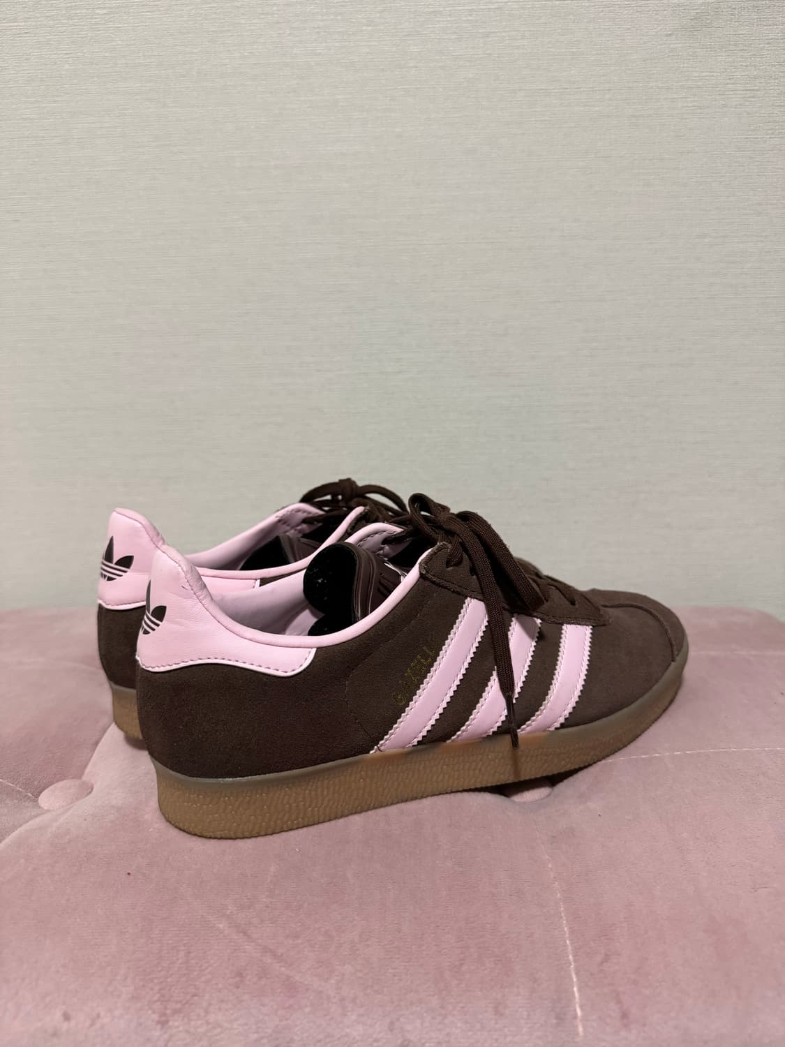 아디다스 가젤 브라운 핑크 250 상품이미지2