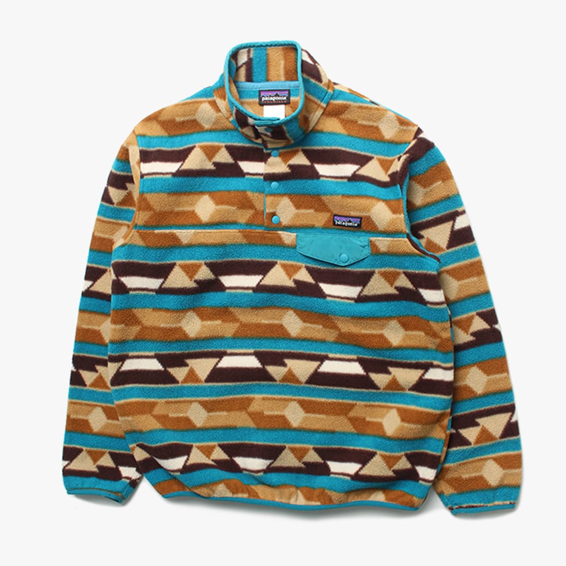 PATAGONIA "Brown Pattern Synchilla" 상품이미지1