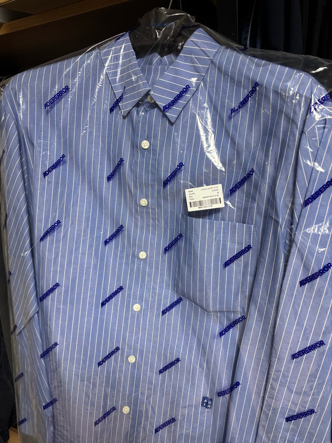 아더에러 롱 셔츠 새상품 m 상품이미지1