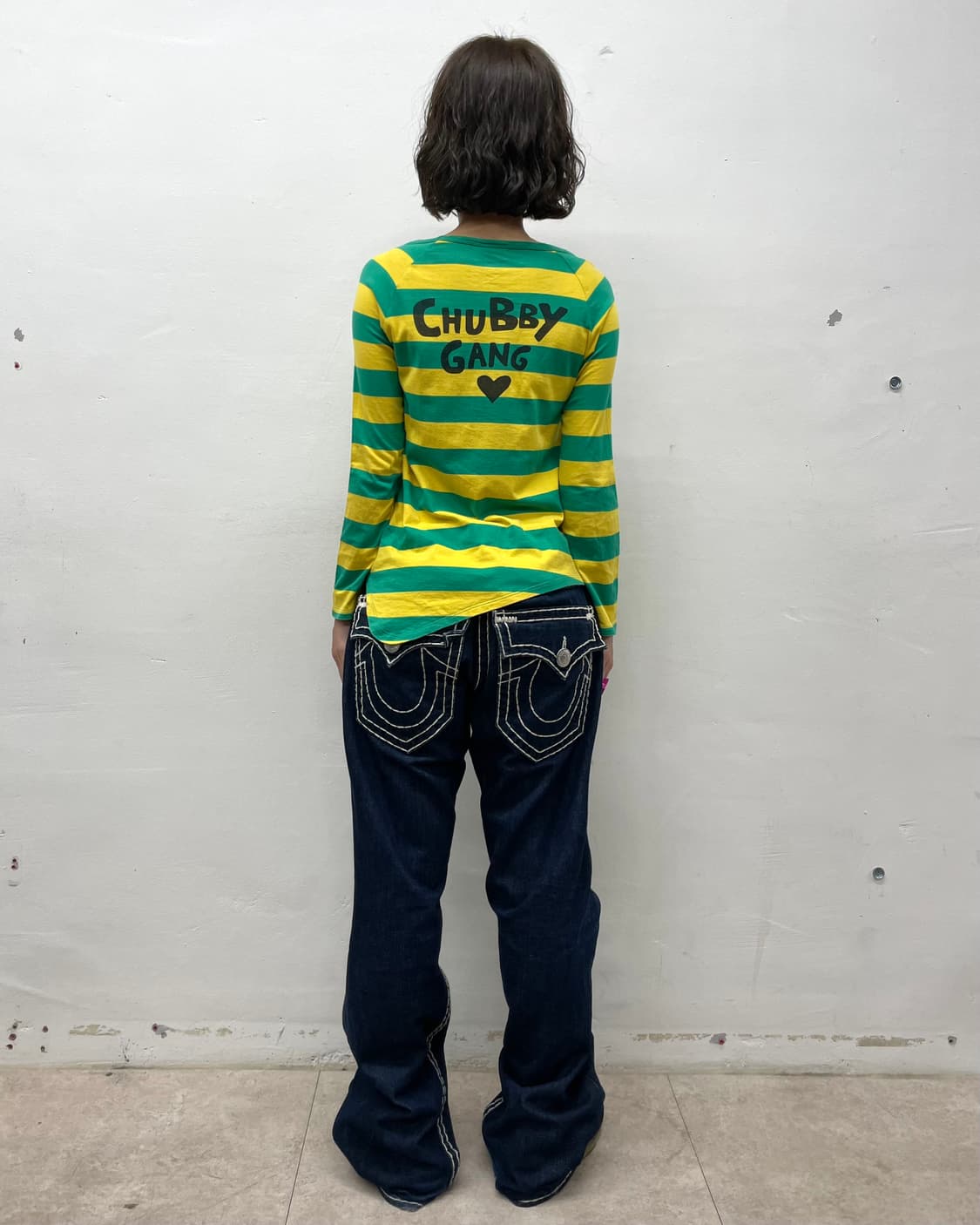 Rock Apple Asymmetric Green Long Sleeve 상품이미지7