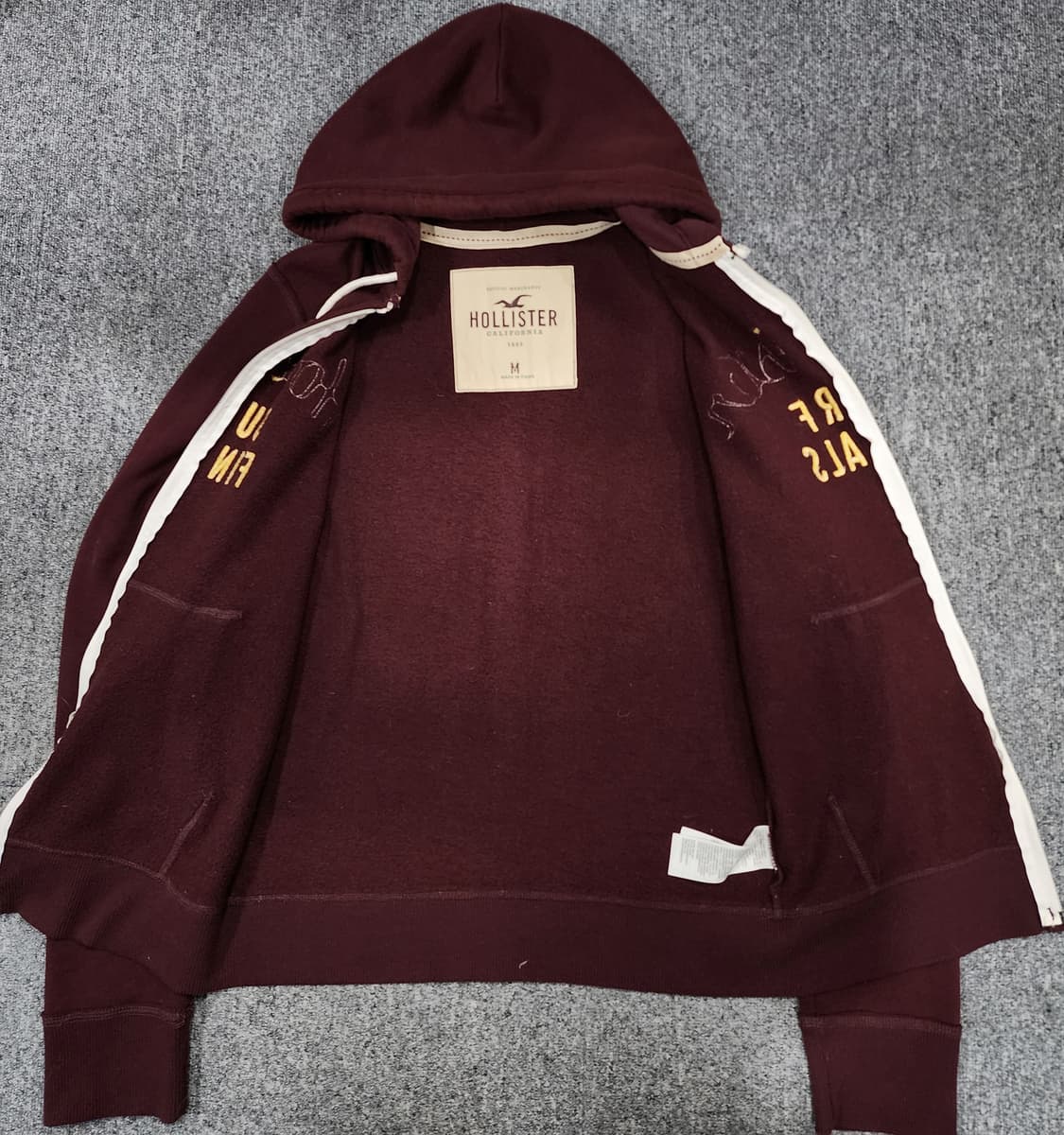홀리스터 Y2K 빈티지 후드집업 M 상품이미지3