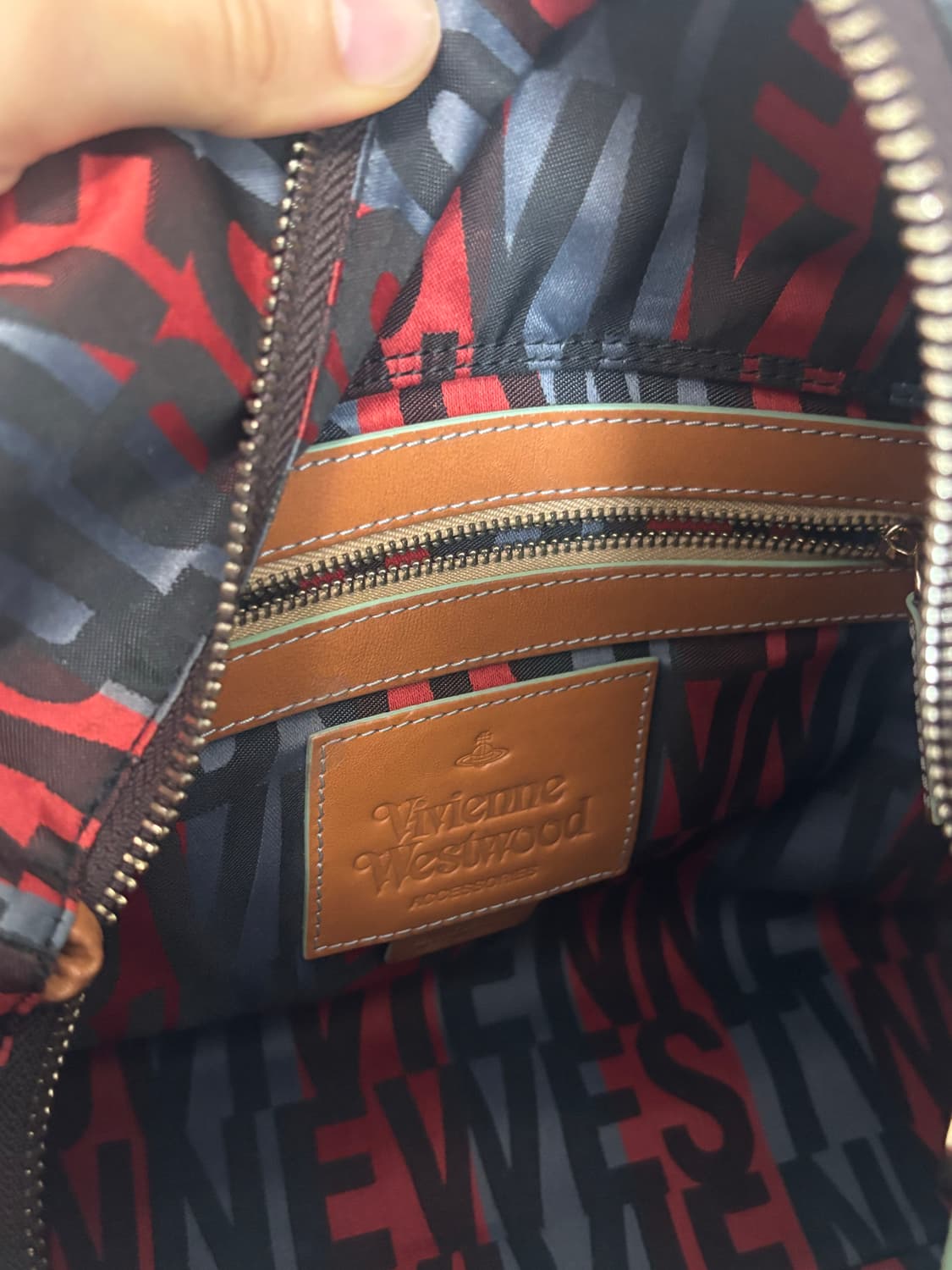 비비안웨스트우드 빈티지 민트 토트백 상품이미지9