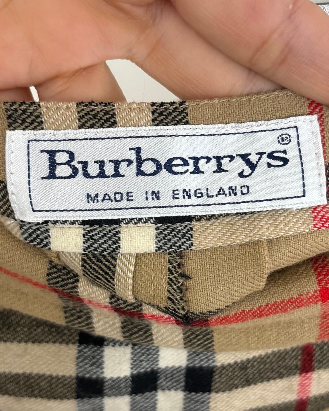 버버리 노바 체크 랩 스커트 상품이미지7