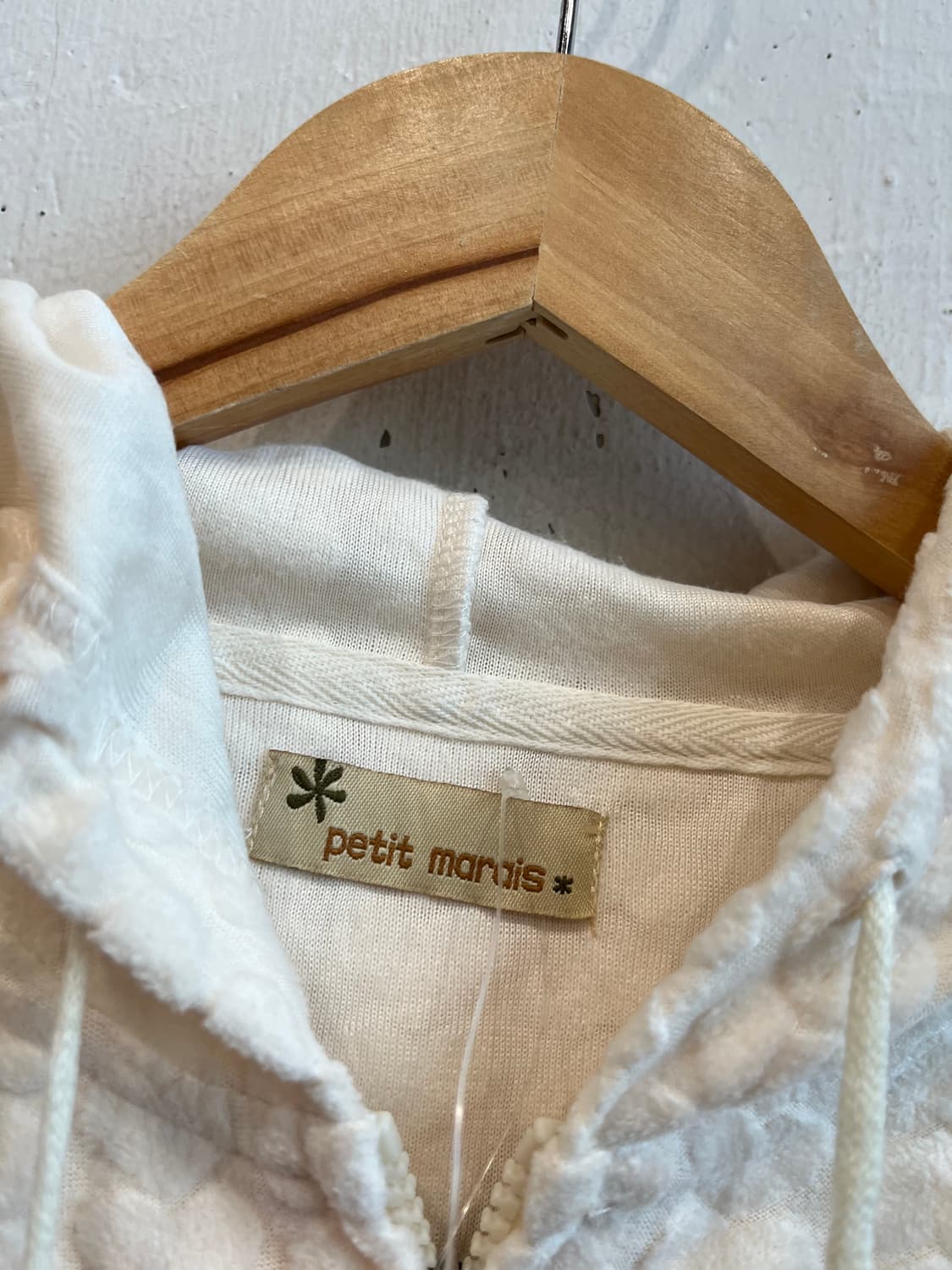 petit marais JPN 하트 플리스 후드집업 미사용품 상품이미지5