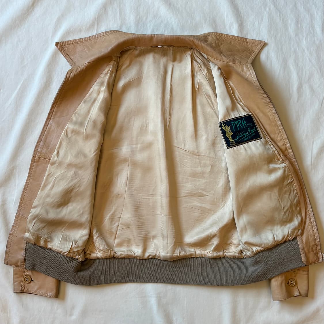 [100] 60s 스페인 산티아고 피게 PIRA 레더 자켓 상품이미지7