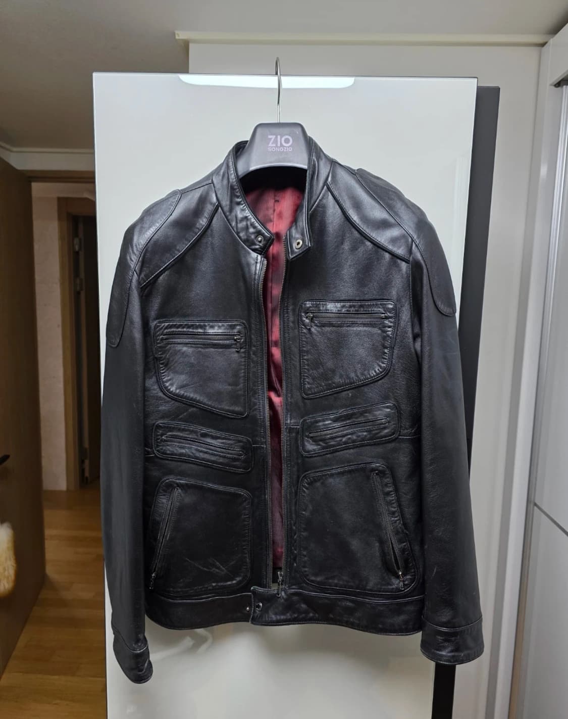 블랙 양가죽 자켓 95 상품이미지1