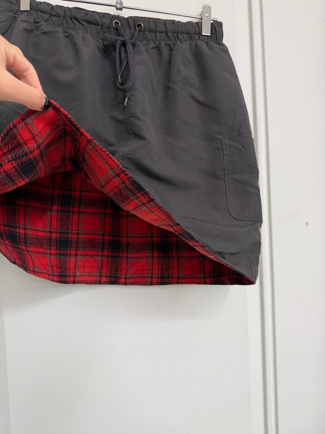 일본빈티지 리버시블 후리스 스커트 상품이미지7