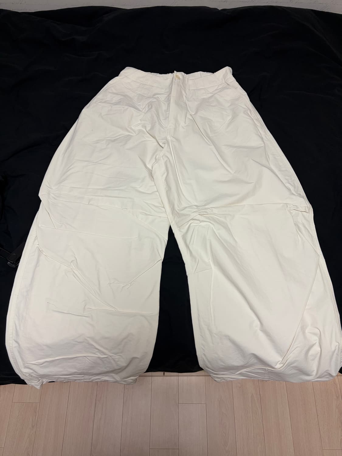 아모멘토 코튼 나일론 퍼티그 팬츠 M 에크루 상품이미지2