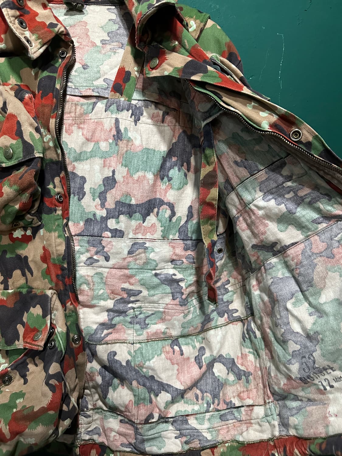 오리지널 스위스군 탄창 필드자켓 105 상품이미지4