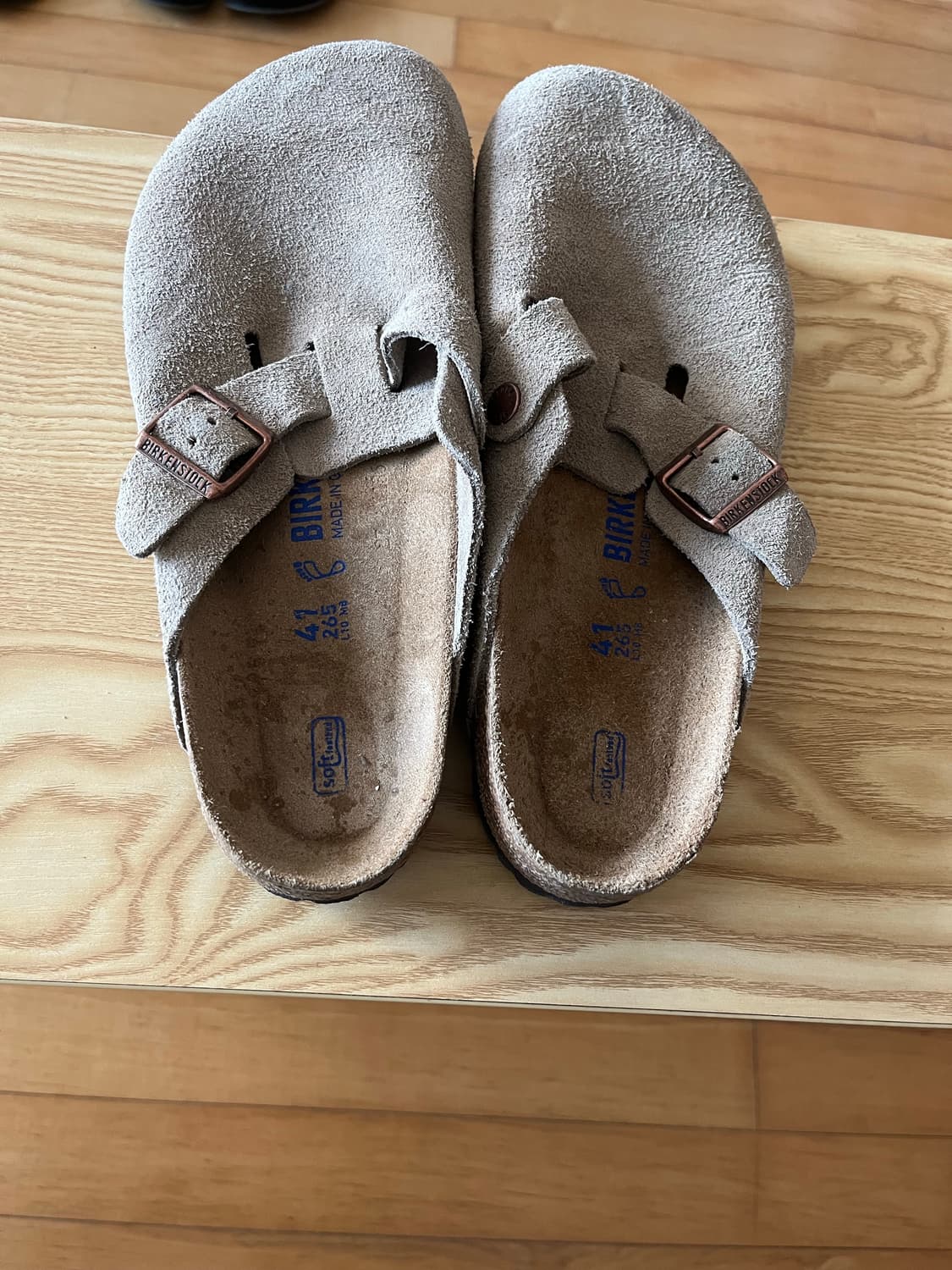 버켄스탁 보스턴 소프트 풋베드 토프 41 (265) 상품이미지3