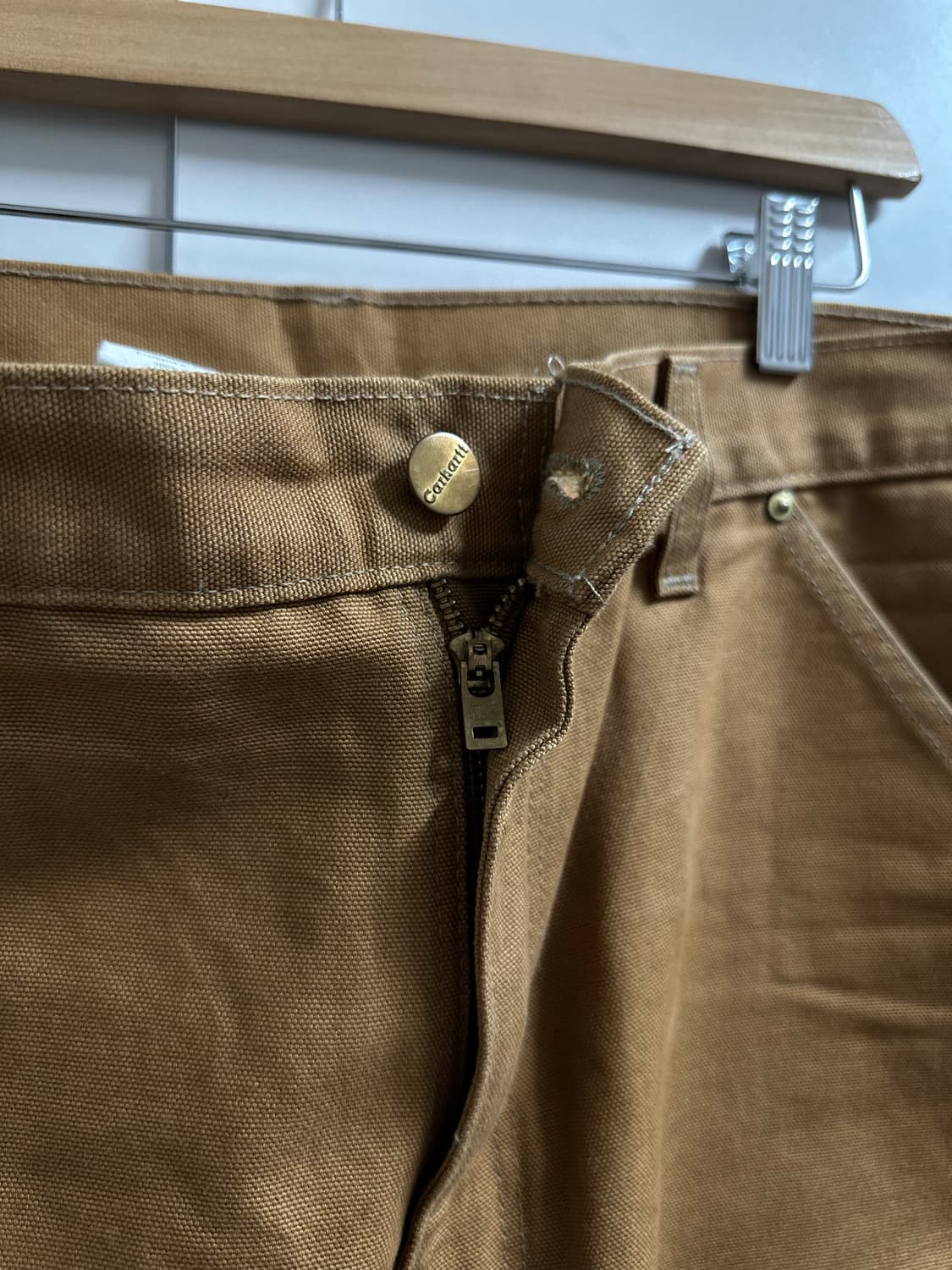 칼하트 더블니 B01 BRN 워크팬츠 33x34 상품이미지3