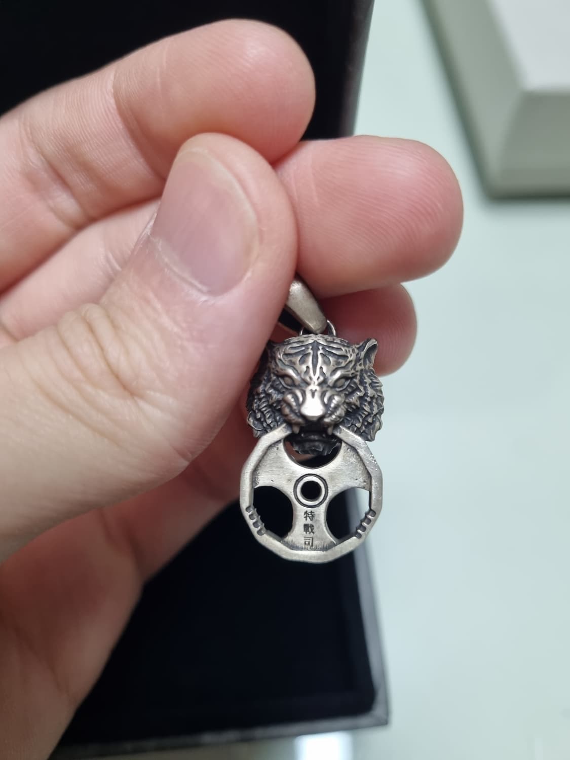 흑야 호랑이 목걸이 펜던트 상품이미지4