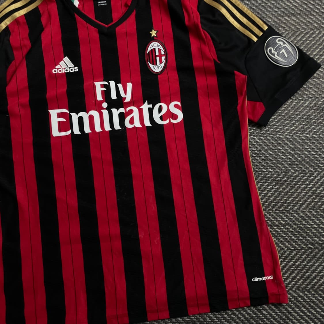 아디다스 ac밀란 13-14 시즌 리그 패치 카카 유니폼o 4126 상품이미지3