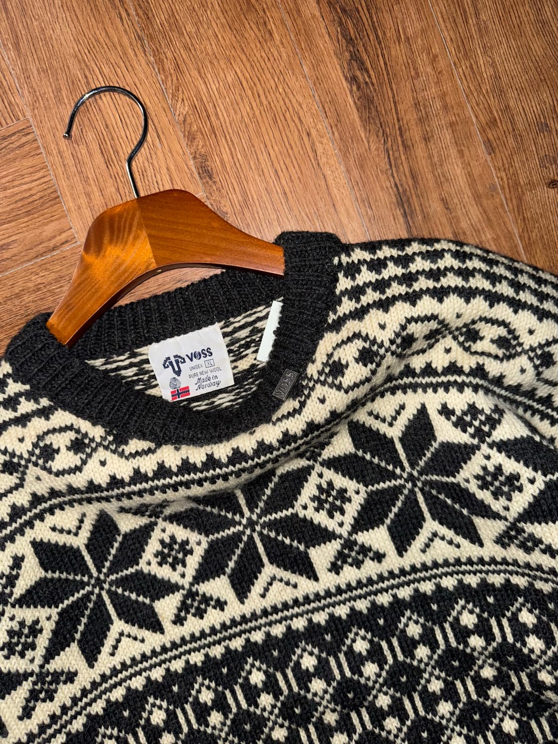 VOSS 빈티지 울 니트 상품이미지3
