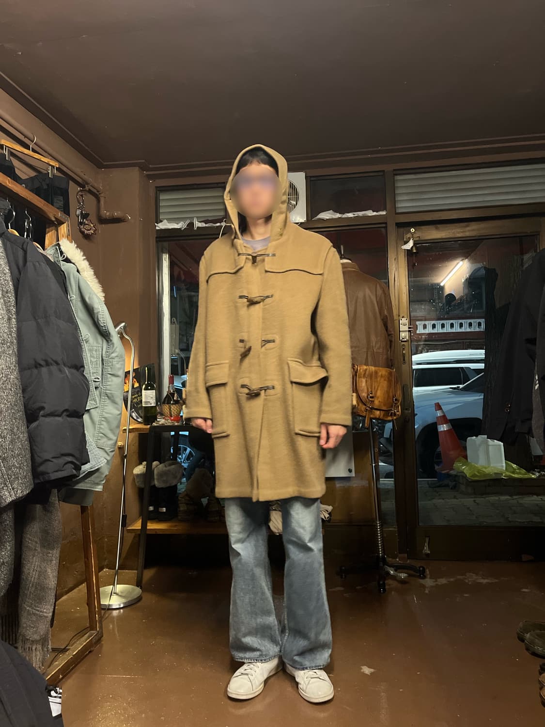 BURBERRY wool duffle coat L 상품이미지3
