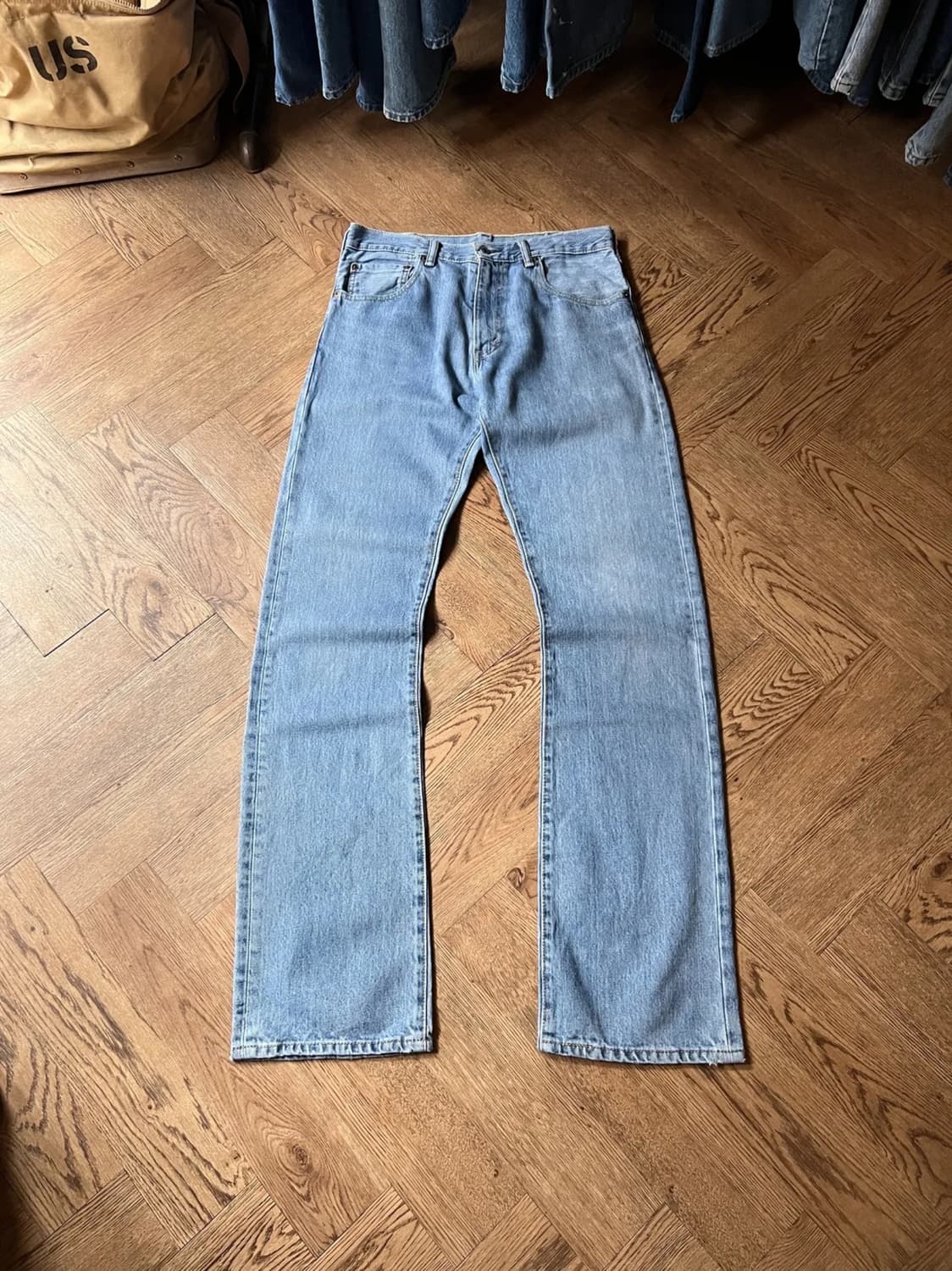 [33]리바이스 517 미디엄블루 플레어핏 데님 팬츠 상품이미지1