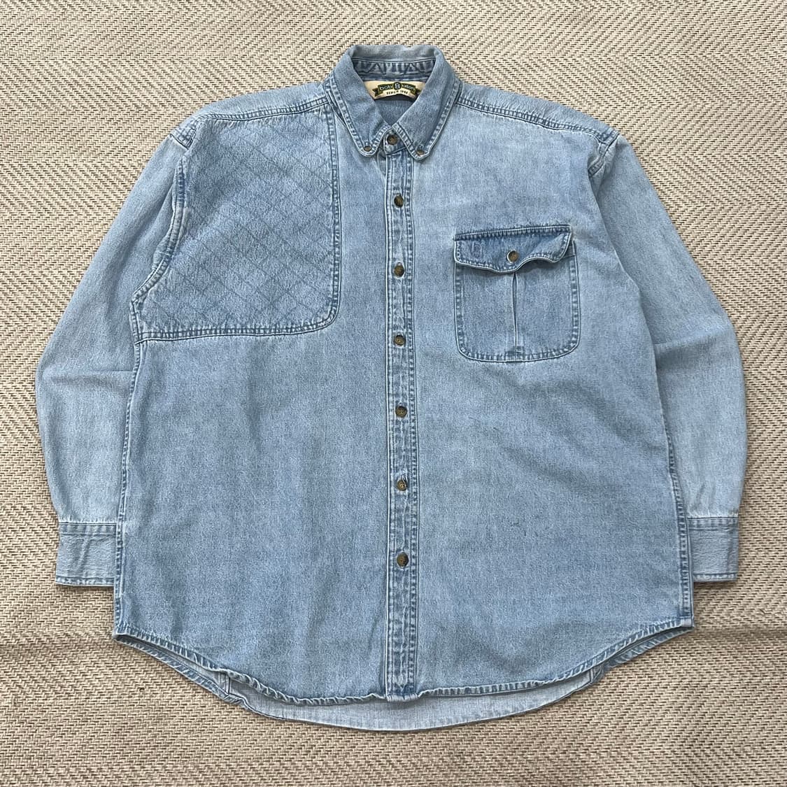 밥앨런 워크 데님셔츠 r3408 상품이미지1