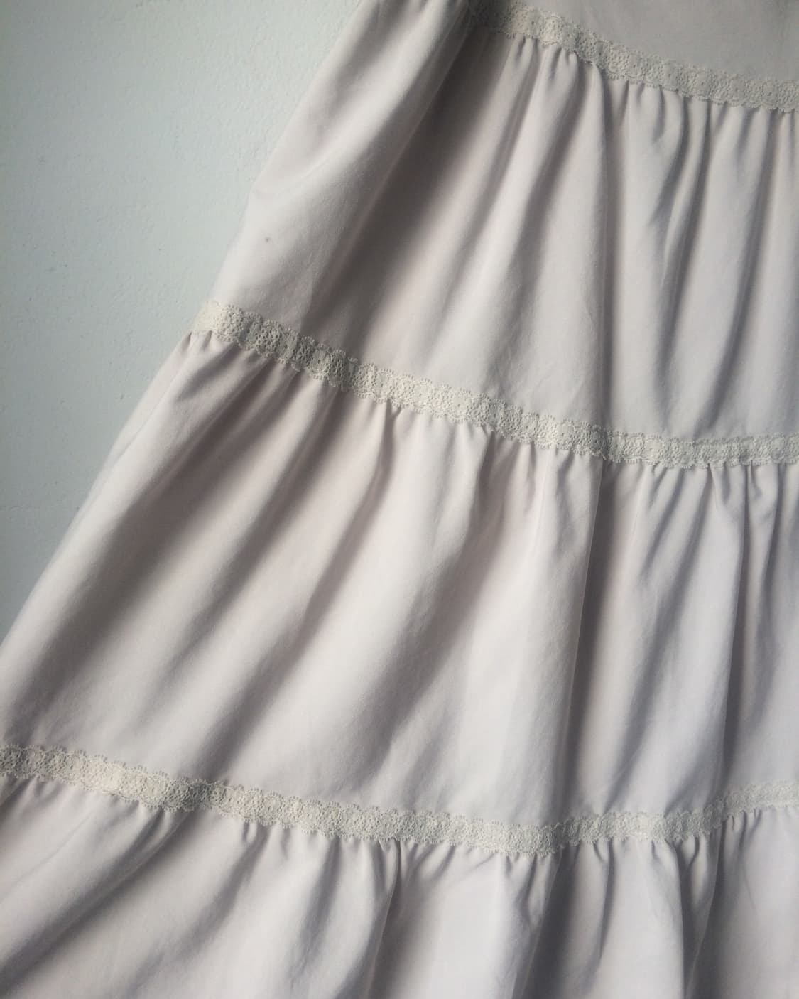 Lace trimming layer skirt 상품이미지3