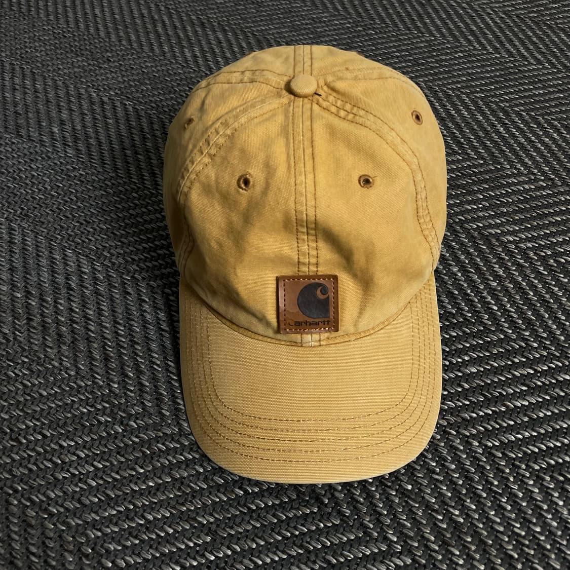 칼하트 USA 가죽 패치 로고 오데사 볼캡o 3457 상품이미지2