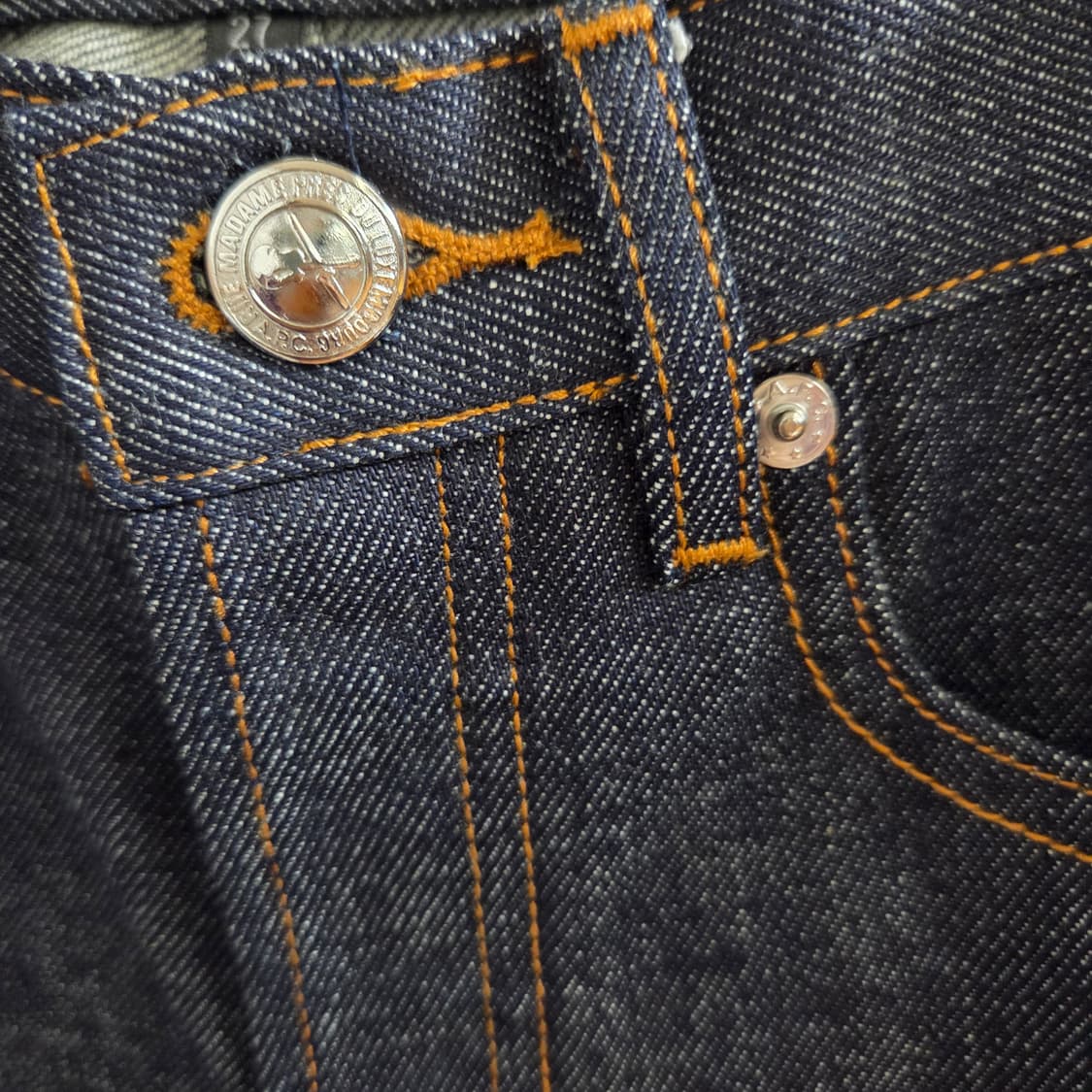 A.P.C. 아페쎄 쁘띠 스탠다드 인디고 셀비지 데님 상품이미지6