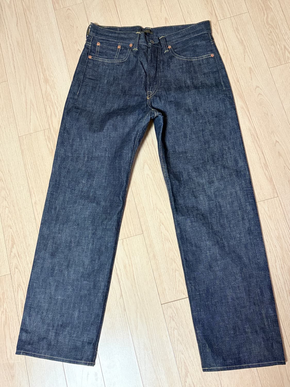 RRL 리미티드 빈파포 1944 에디션 원워시 셀비지 데님 상품이미지1