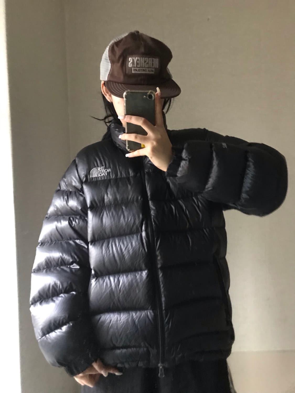 노페 블랙 패딩 상품이미지2