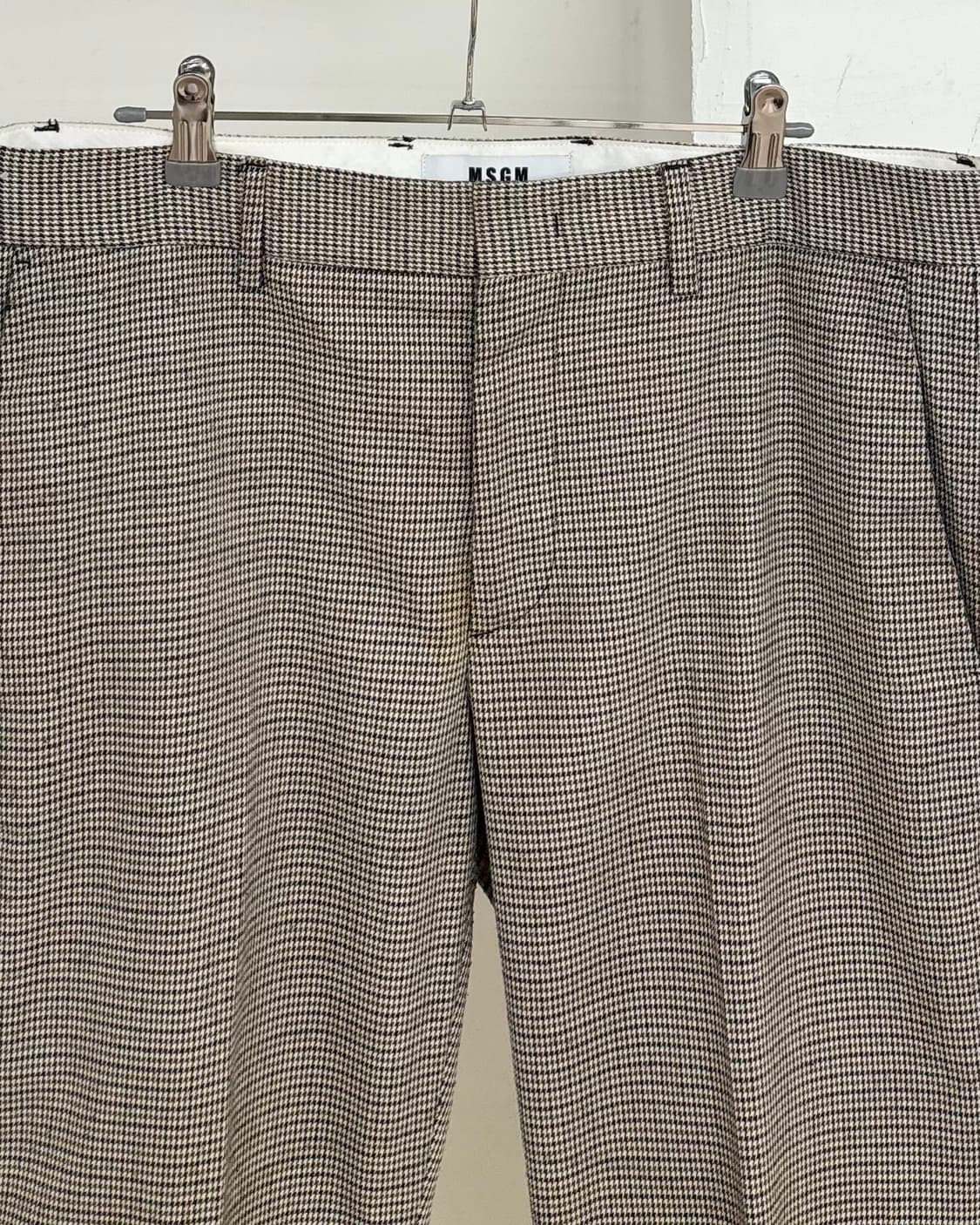 엠에스지엠 브라운 하운드투스 슬랙스 팬츠  상품이미지2