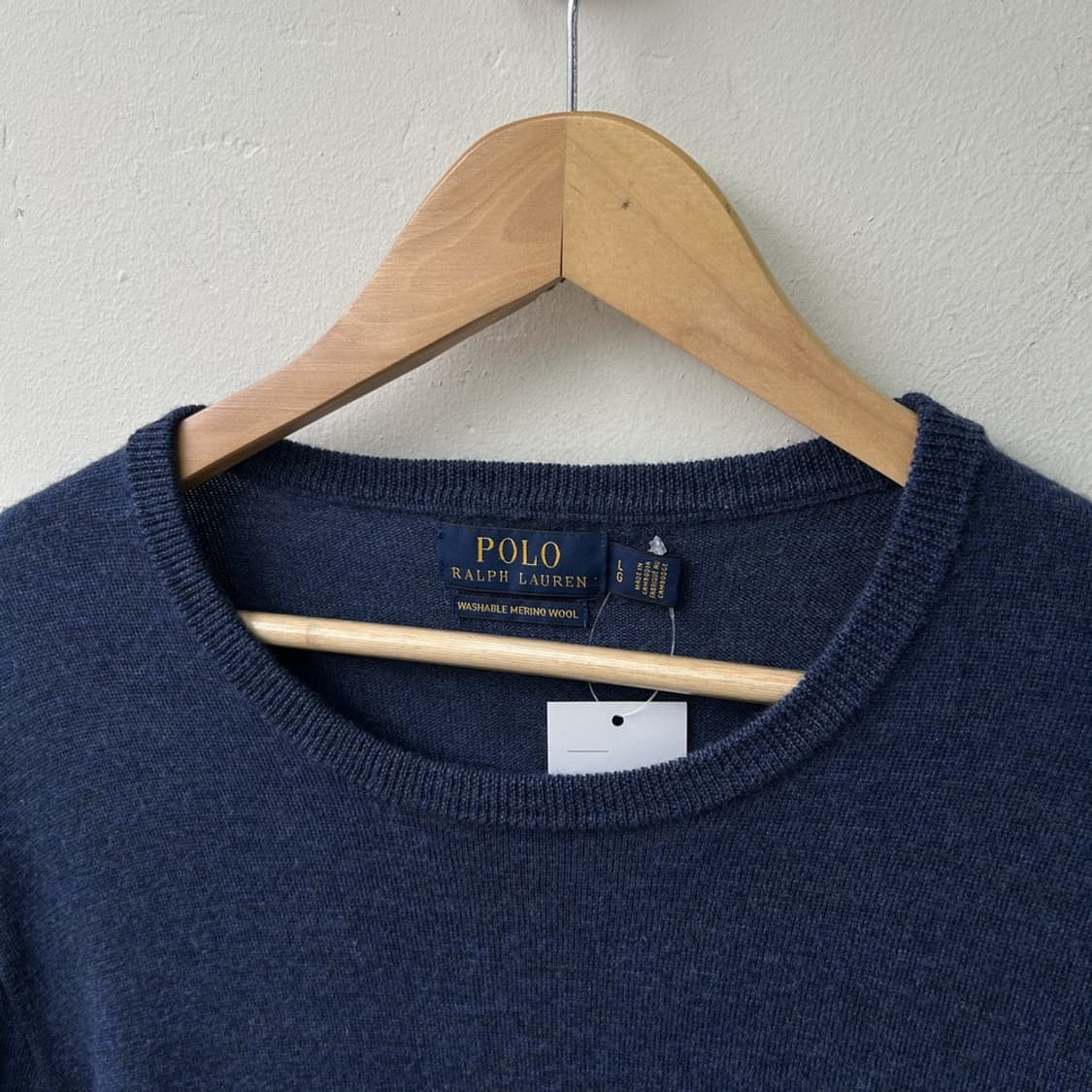 15972 - 폴로 랄프로렌 블루 울 니트 (메리노 울) 상품이미지3