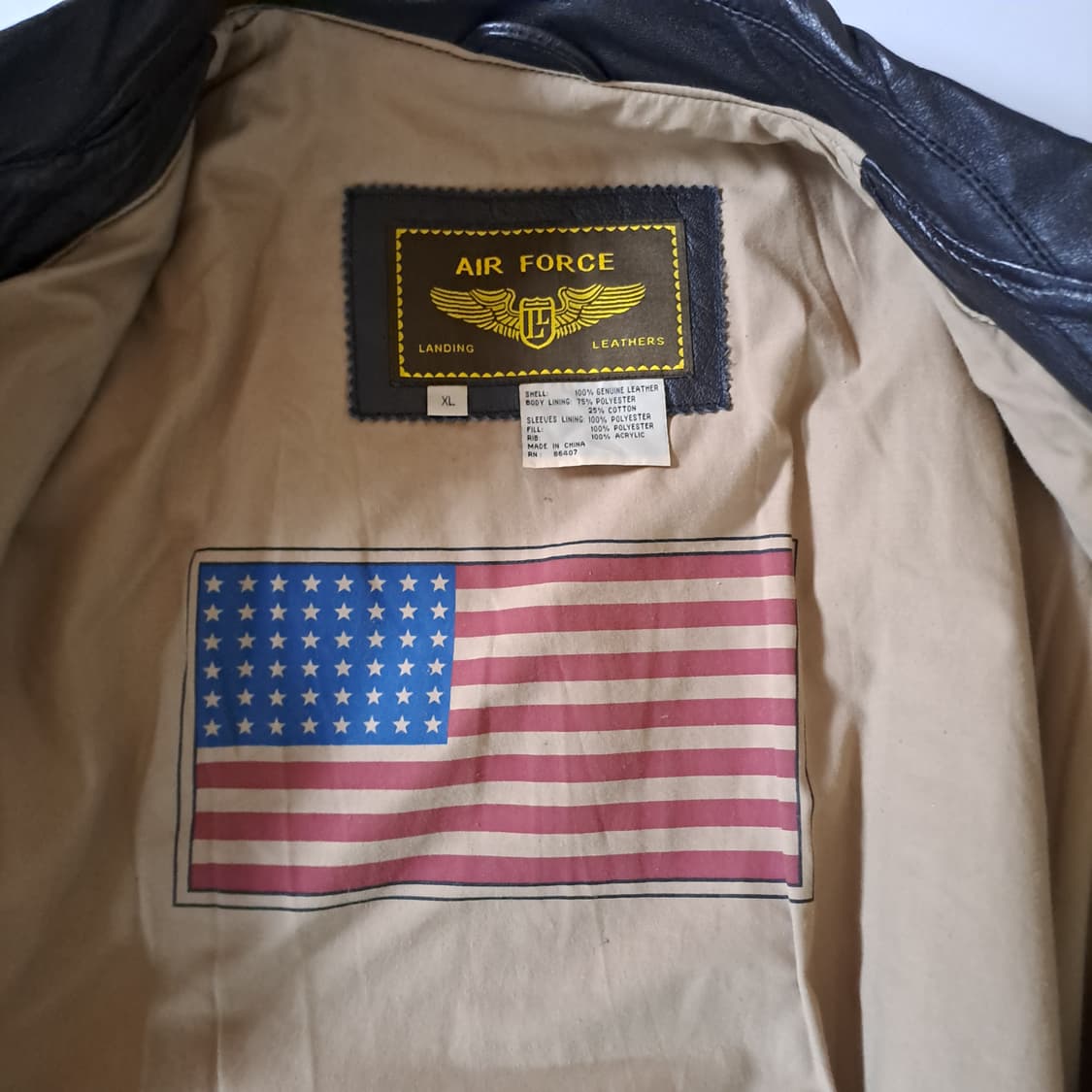 (택포) 에어포스 리얼레더 A-2 빅사이즈 115 B614 상품이미지9