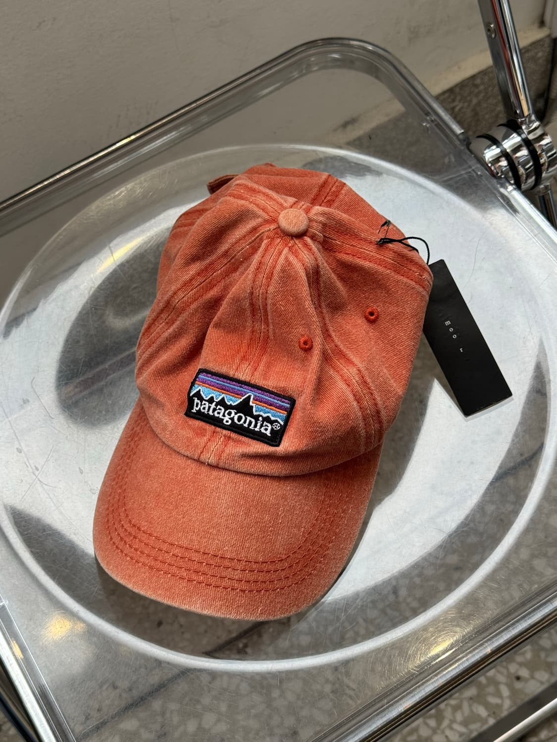 Patagonia P-6 Label Trad Orange Cap 상품이미지1