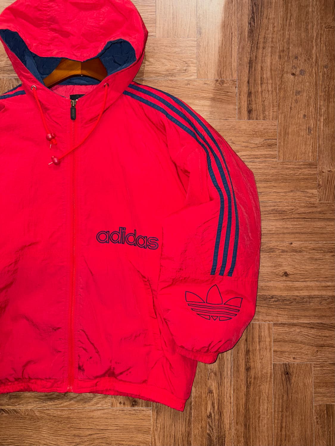 아디다스 올드스쿨 후드 봄버자켓 상품이미지7