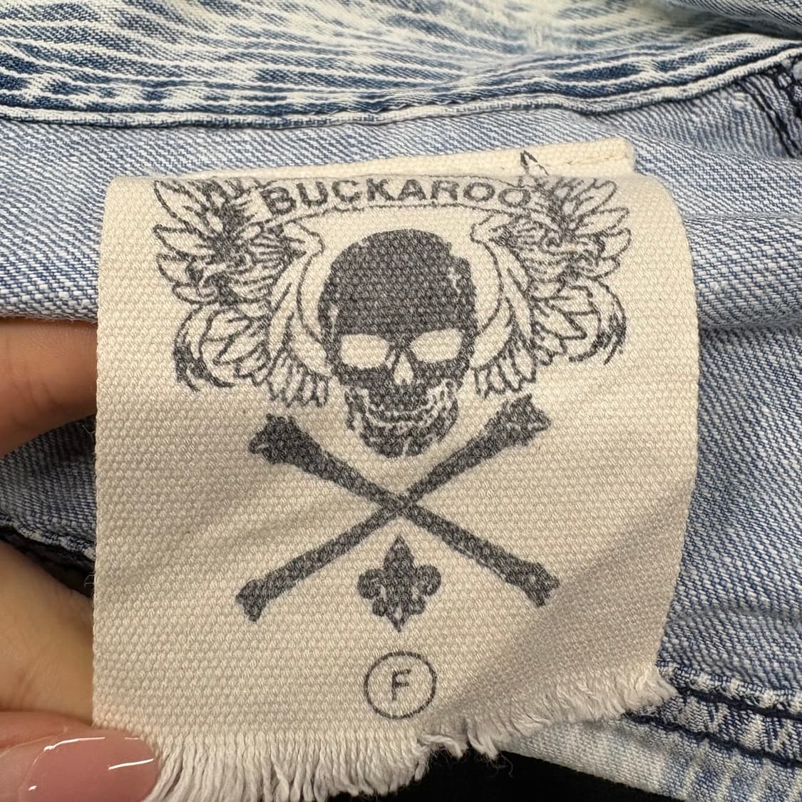 [정품/F] 버커루 워싱 데님 청자켓 b17 상품이미지5