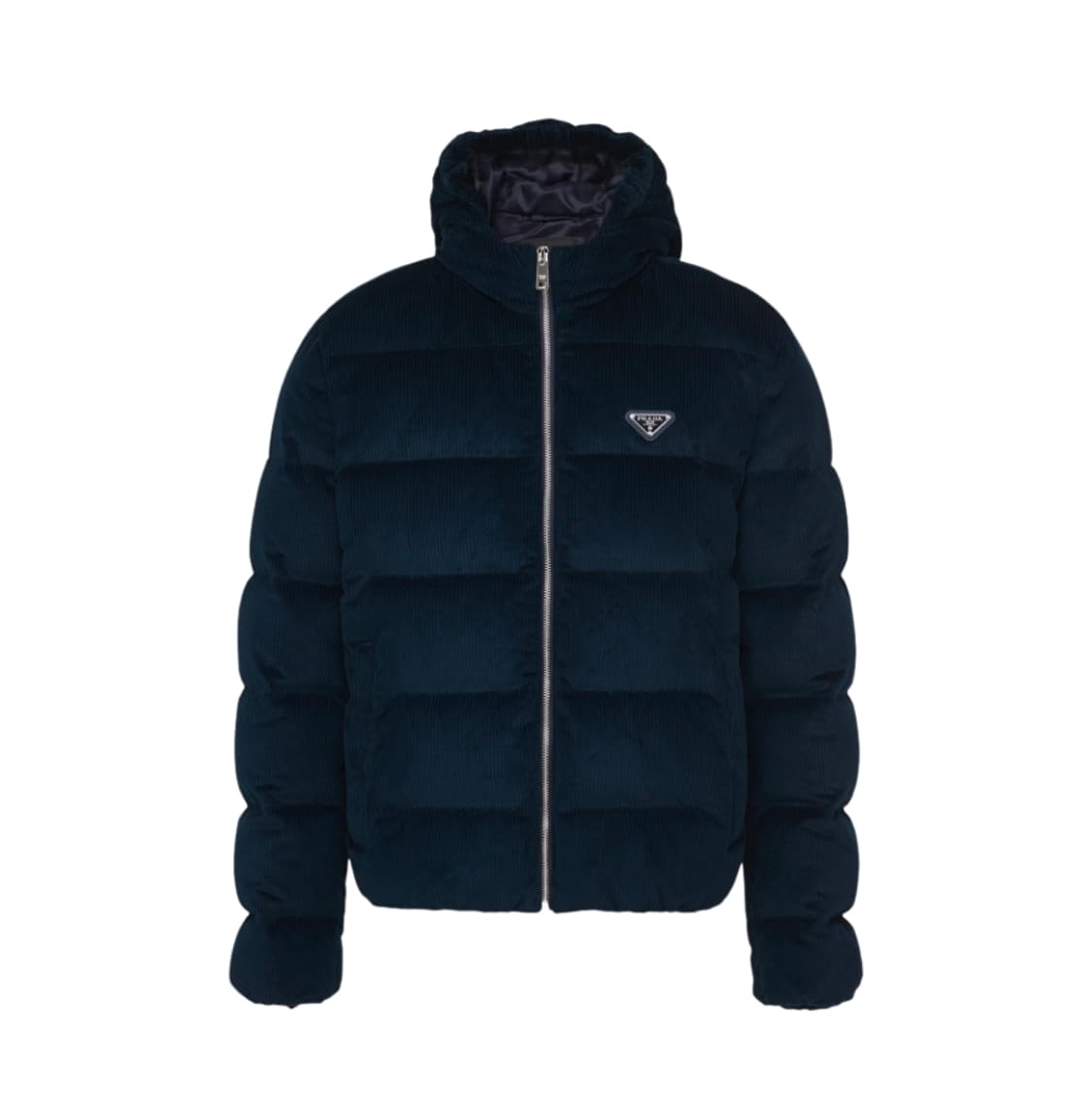 [50] 프라다 코듀로이 패딩 네이비(SGC072) 상품이미지1