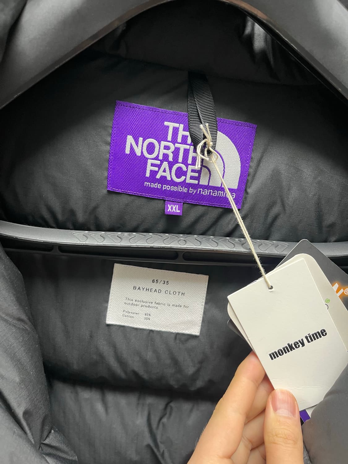 노스페이스 퍼플라벨 몽키타임 구스다운 상품이미지2