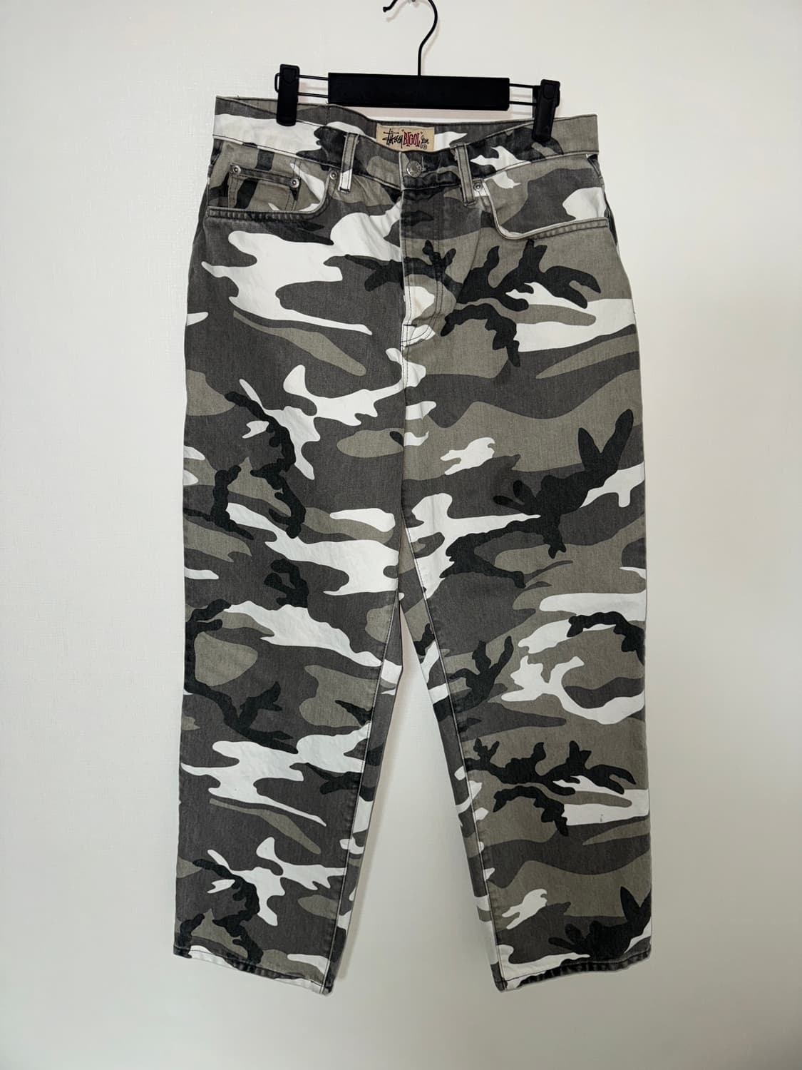 스투시 빅올 카모 데님팬츠 상품이미지1