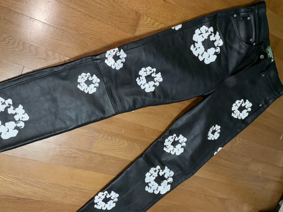 데님 티어스 리바이스 레더 팬츠 상품이미지2