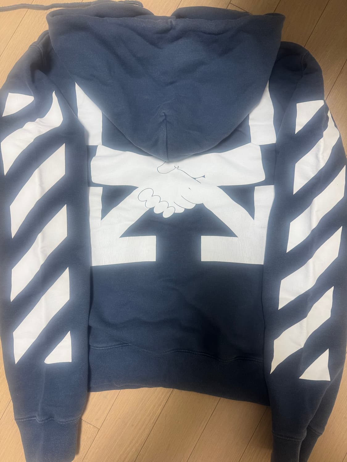 오프화이트 후드티 m 상품이미지2