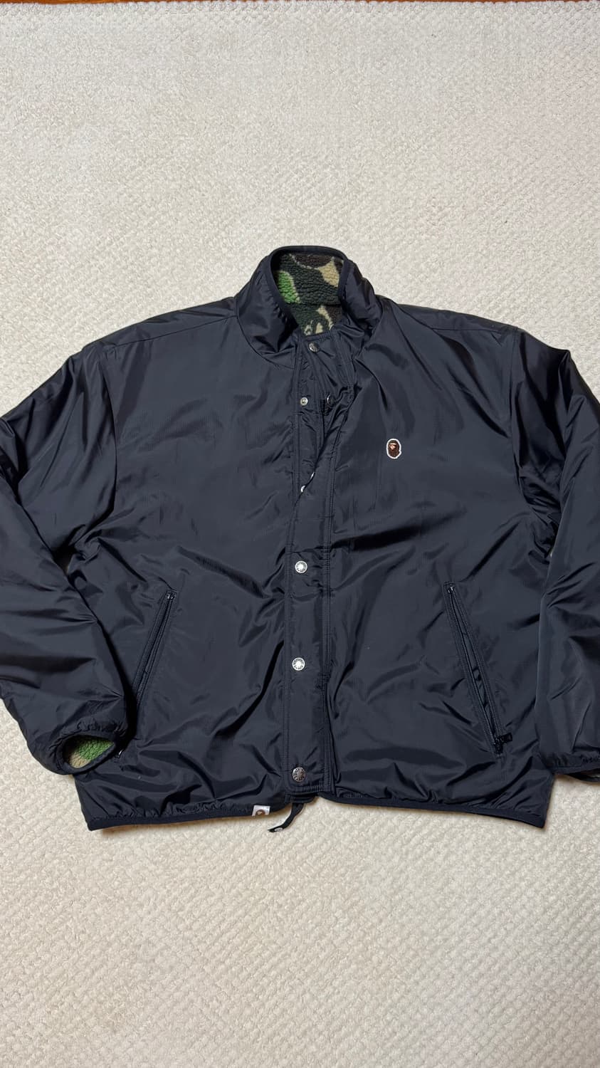 베이프 리버서블 후리스 (M) 상품이미지3