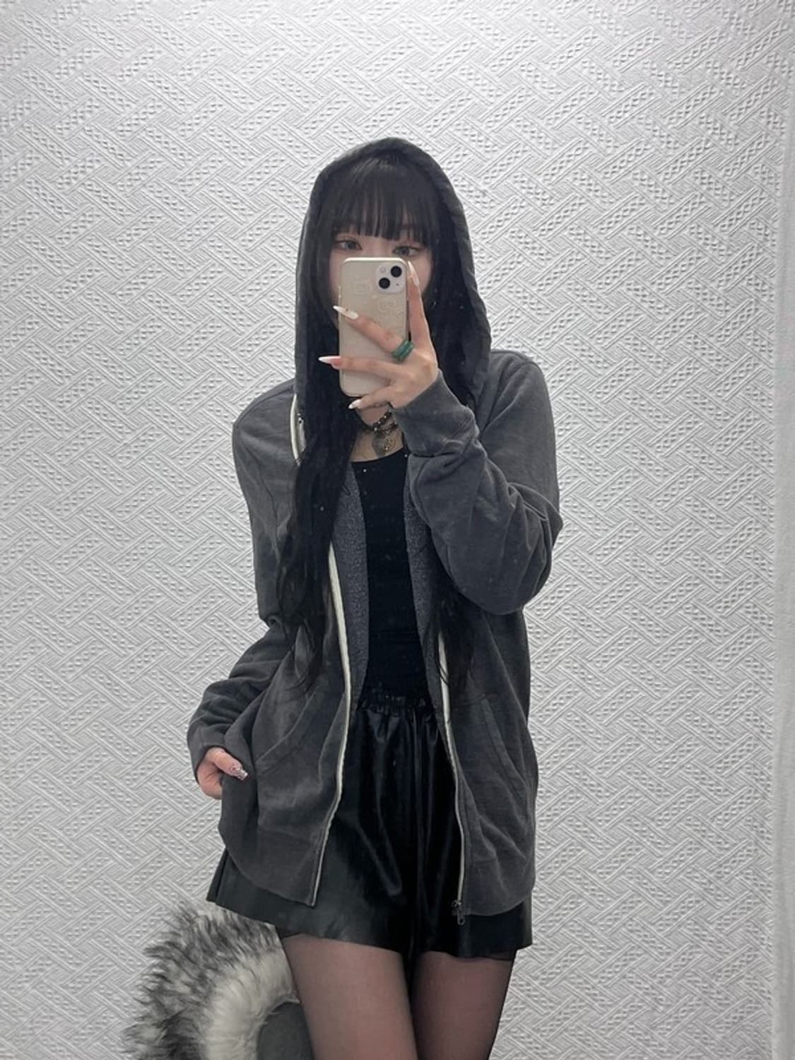 아베크롬비 올드스쿨 레트로 시크 오버핏 후드집업 M C09431 상품이미지1