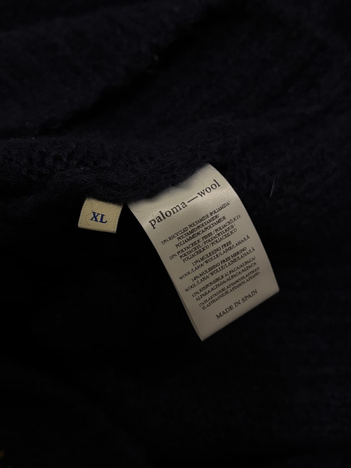 팔로마 울 그랜드 슬램 니트 XL 상품이미지4