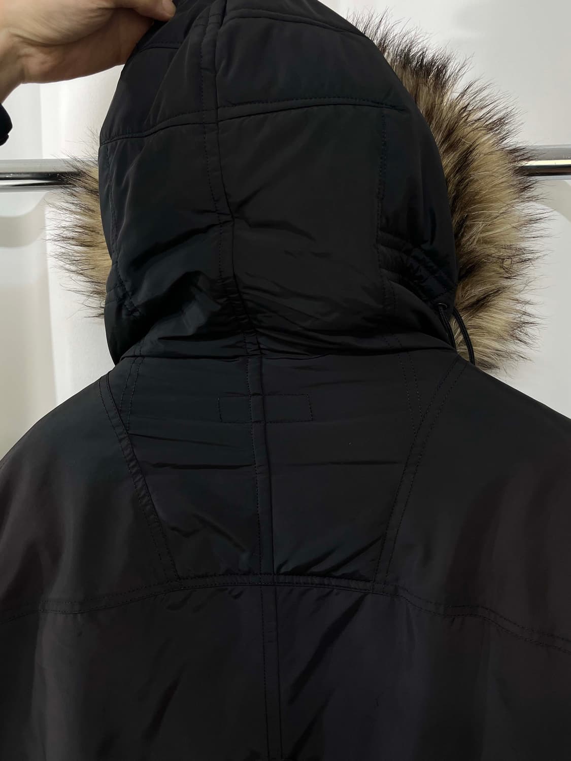 폴로 랄프로렌 캐나다군 IECS 콜드웨더 블랙 다운파카 자켓 상품이미지7