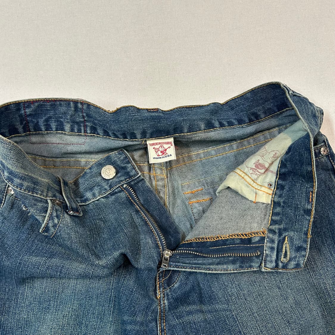 35inch) 트루릴리전 USA 조이 부츠컷 데님 청바지 상품이미지9