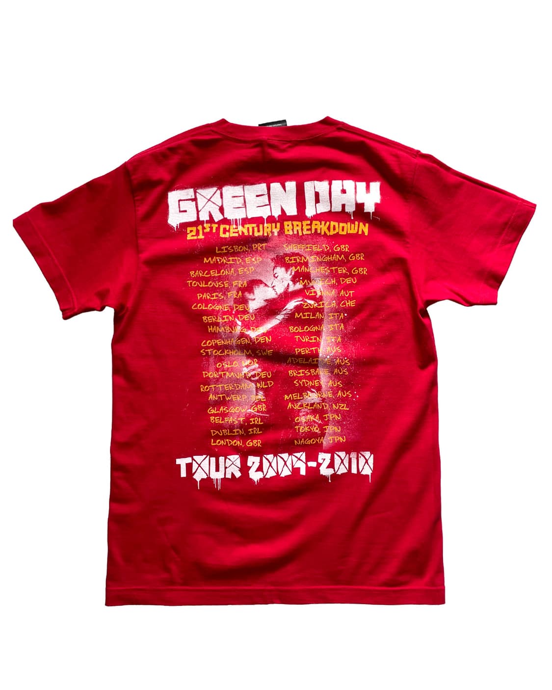 빈티지 락 밴드 티셔츠 그린데이 green day 락 상품이미지2