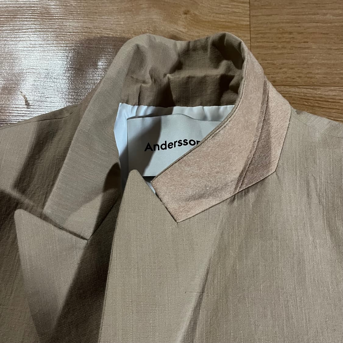 [110] 앤더슨벨 린넨 더블자켓 상품이미지5
