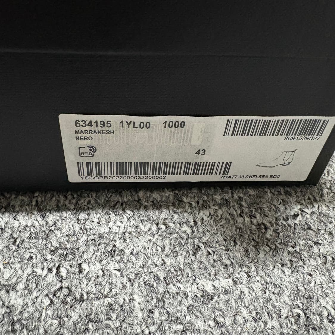 생로랑 와이어트 30 부츠 43 280 상품이미지6