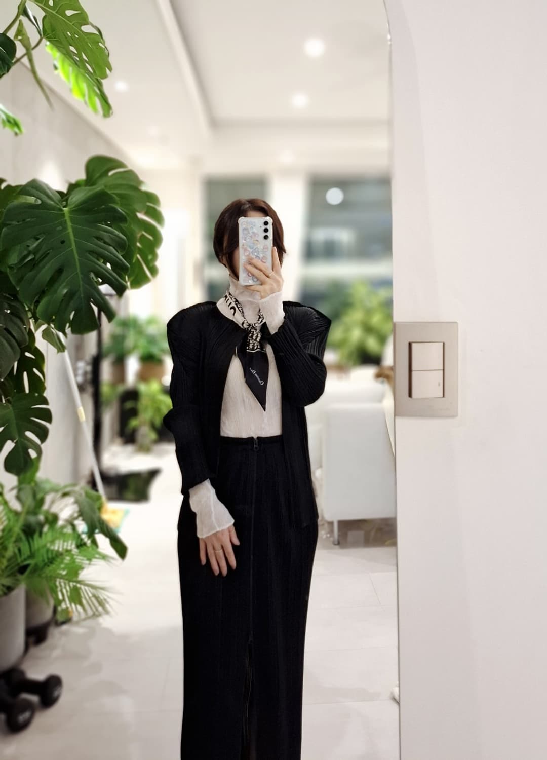 플리츠플리즈 아웃라인 가디건3 이세이미야케 상품이미지5