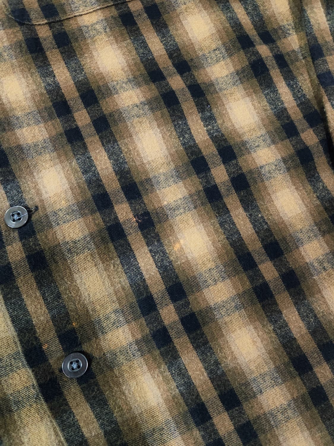 radiall japan 옐로우 더블 포켓 플란넬 셔츠 상품이미지5