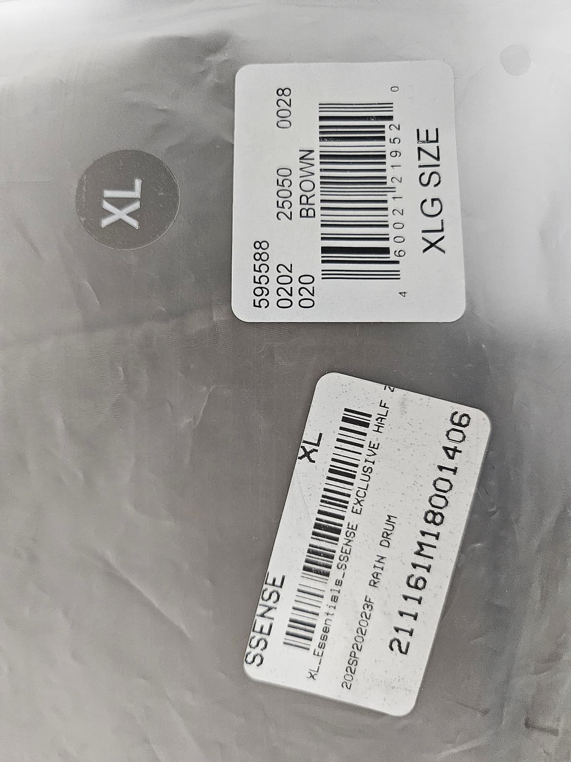 피어오브갓 에센셜 아노락 XL 브라운 상품이미지9