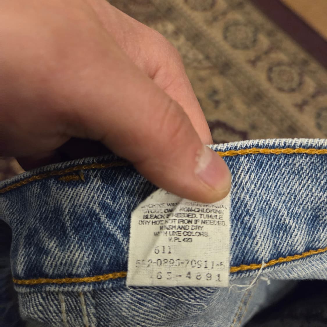 90s 리바이스 565 33x34 상품이미지3
