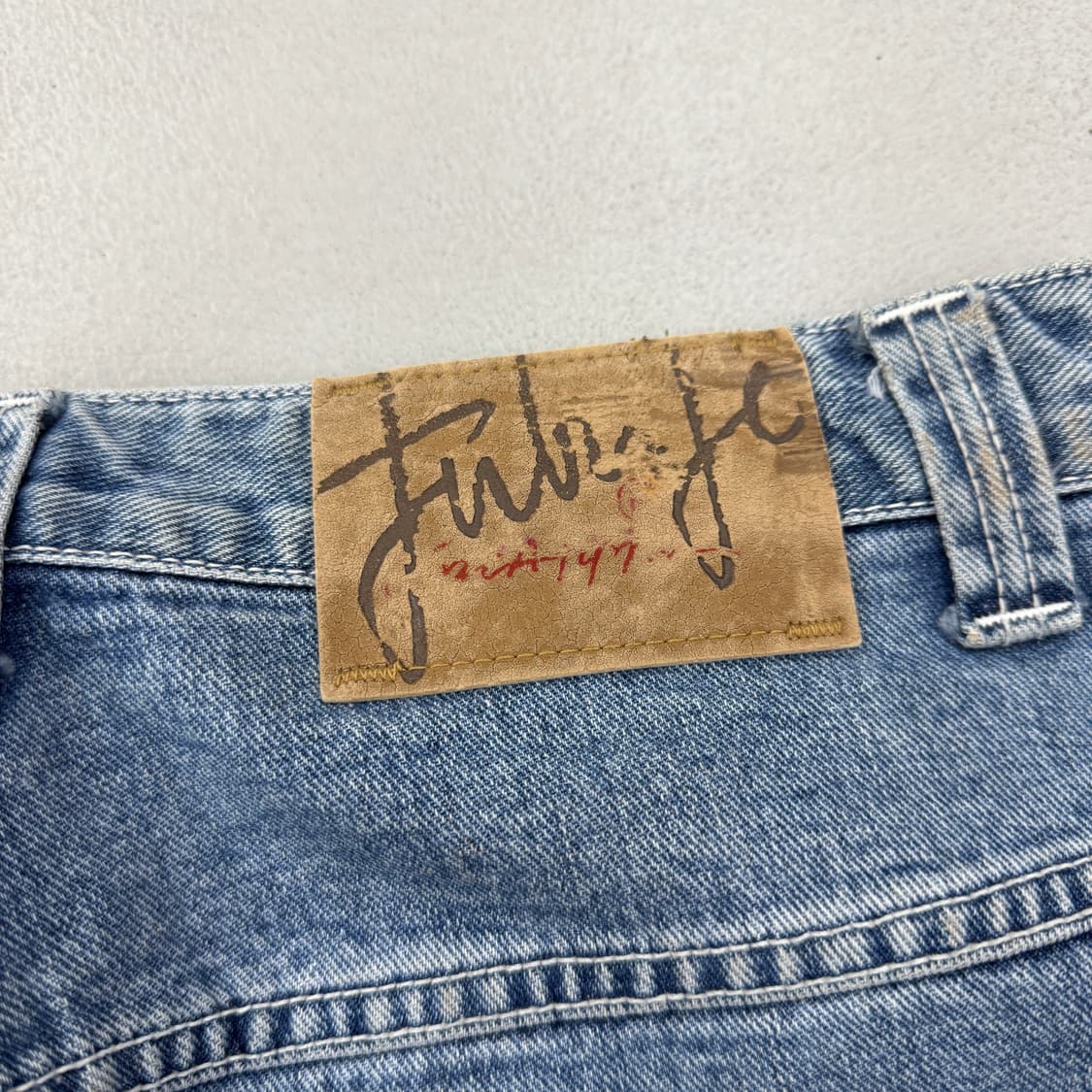 FUBU 후부 올드스쿨 힙합 데님팬츠 상품이미지6